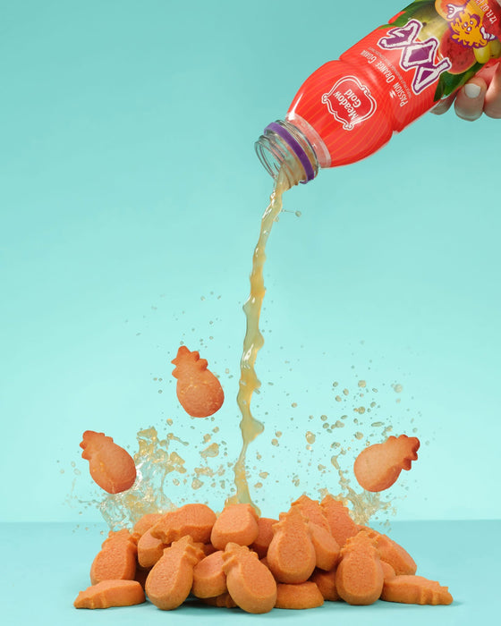 Honolulu Cookie Company Passion Orange Guava Mini Bites Shortbread Cookies