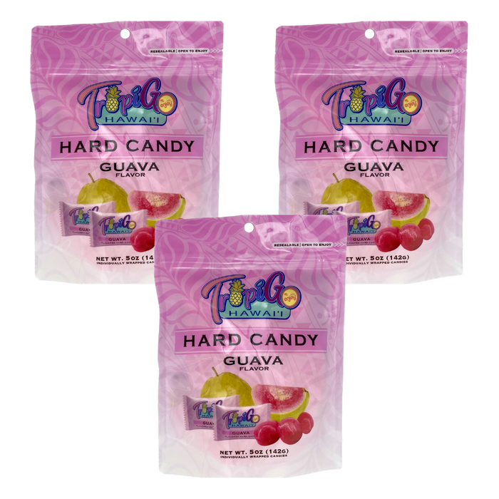 TropiGo Guava Hard Candy