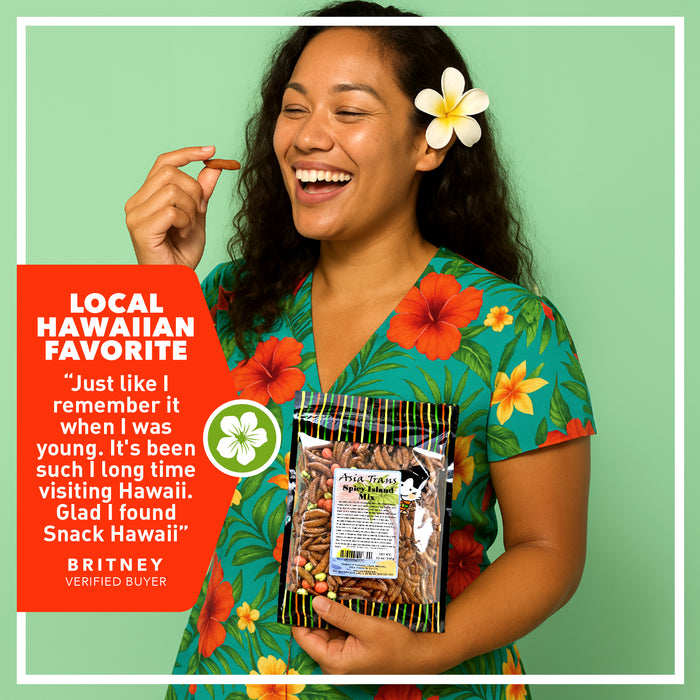 Spicy Island Mix Kakinotane and Wasabi Peas Arare