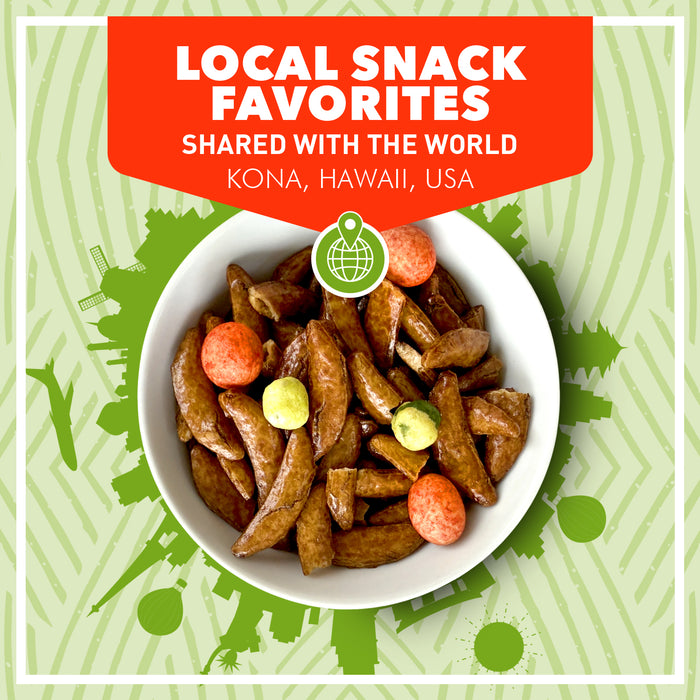 Spicy Island Mix Kakinotane and Wasabi Peas Arare