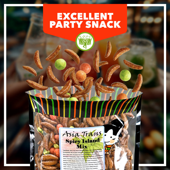 Spicy Island Mix Kakinotane and Wasabi Peas Arare