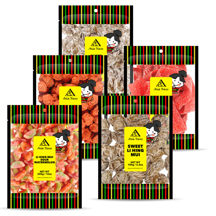 Li Hing Mui Bestsellers Bundle: Hawaii Snack