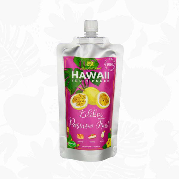 Maui Fruit Jewels Hawaiian Lilikoi Passion Fruit Puree
