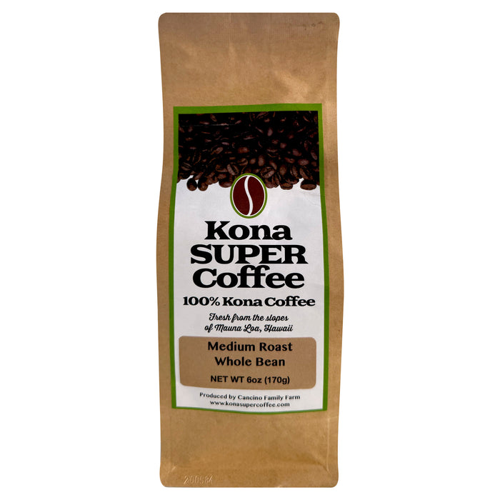 Kona Super Coffee 100% Kona Coffee - Medium and Dark Roast