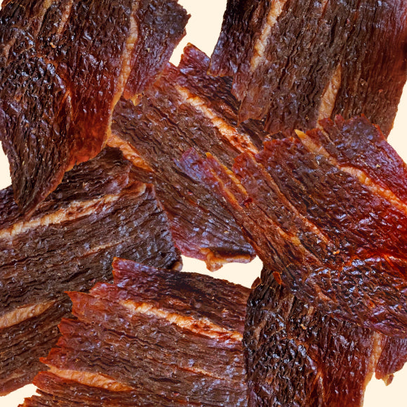 Hawaiian Style Crispy Teriyaki Beef Jerky
