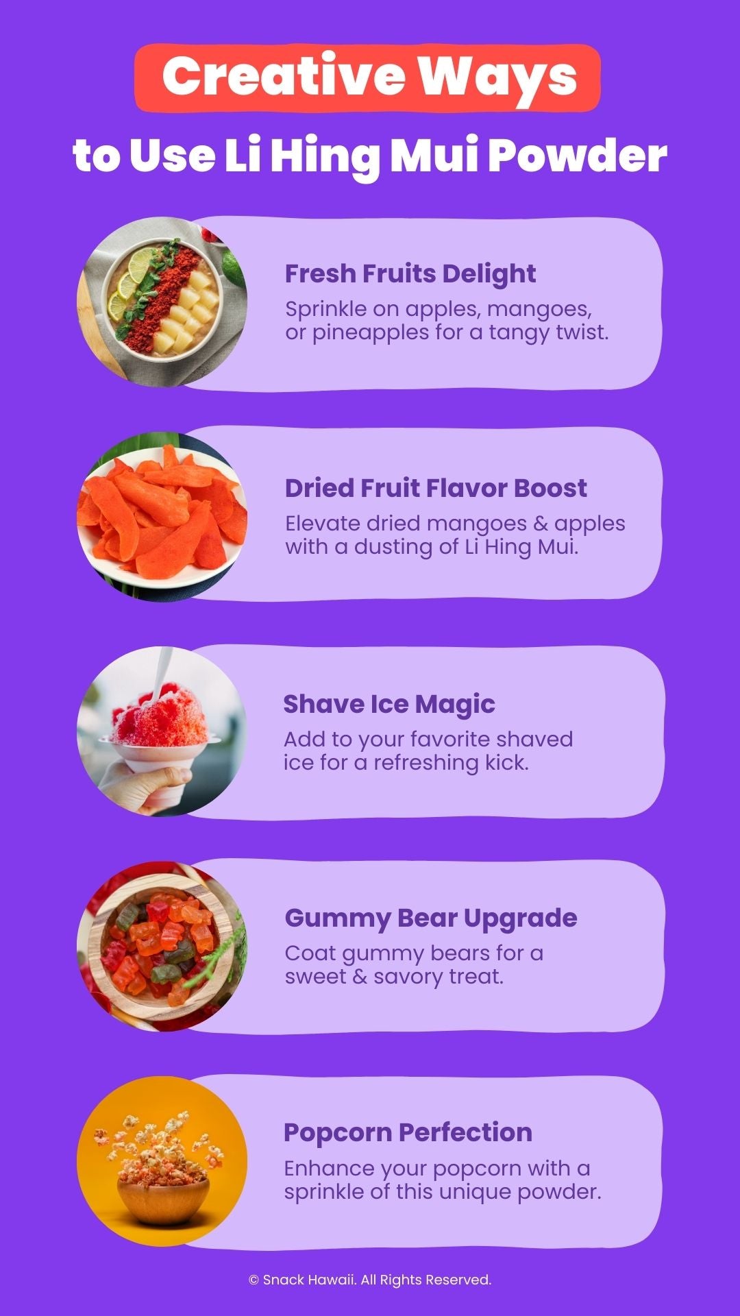 Creative Ways to Use Li Hing Mui Powder