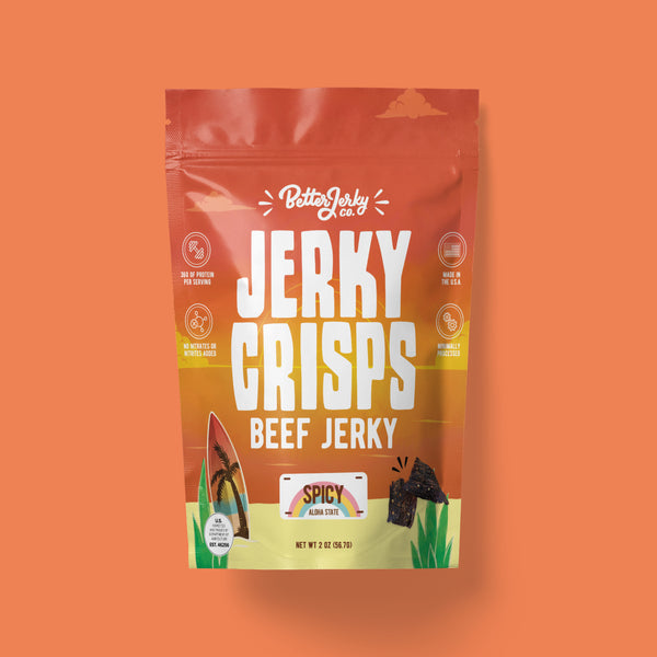 Hawaiian Style Spicy Crispy Beef Jerky