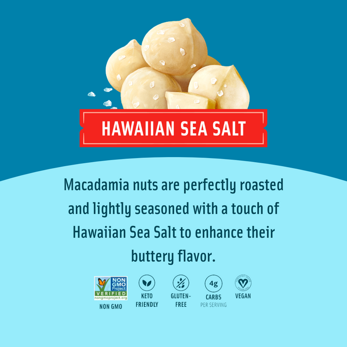 Mauna Loa Hawaiian Sea Salt Macadamia Nuts