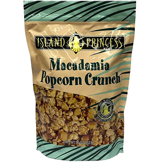 Island Princess Macadamia Popcorn Crunch