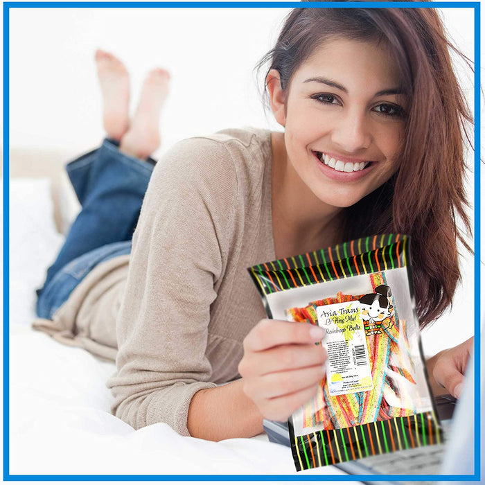 Li Hing Mui Rainbow Belts: Rainbow Belt Candy