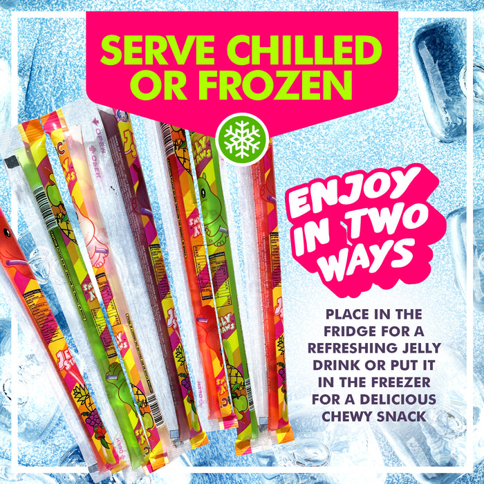 Jelly Straws Candy: Hawaiian Treat
