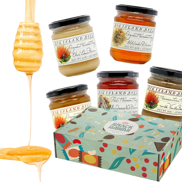 Big Island Bees Honey Gourmet Gift Set