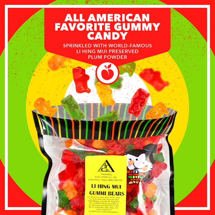 Li Hing Mui Gummy Bears: Li Hing Mui Gummy Bears