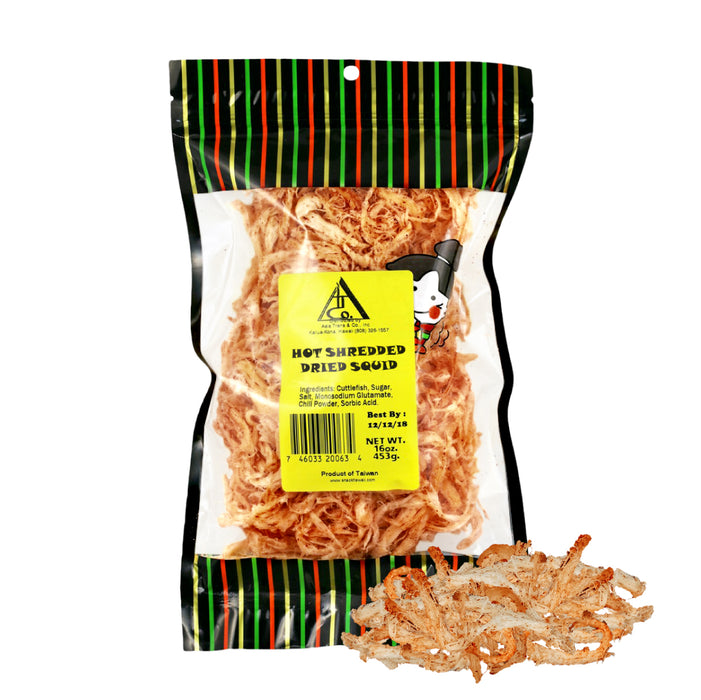Shredded Dried Squid (Cuttlefish Ika): Fish Snacks