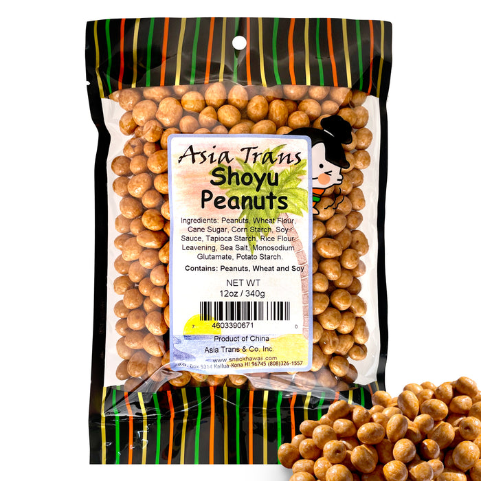Shoyu Peanuts 12oz
