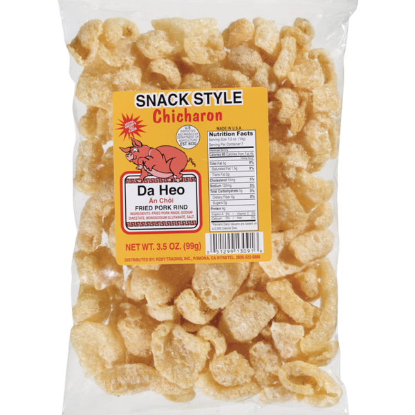 Da Heo Chicharon Vinegar & Salt Fried Pork Rind