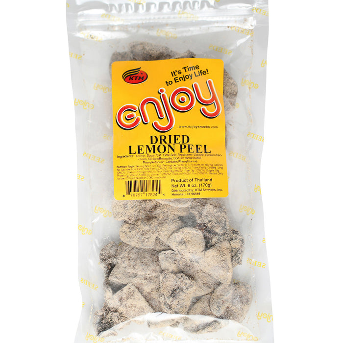 Enjoy Dried Lemon Peel - 2 oz or 5 oz