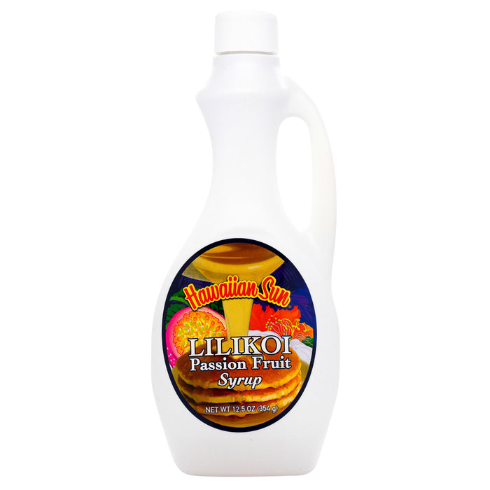 Hawaiian Sun Lilikoi Passion Fruit Syrup - 12.5 oz or 6 pk