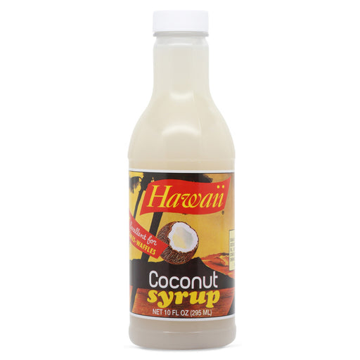 Hawaii Coconut Syrup 10 oz front