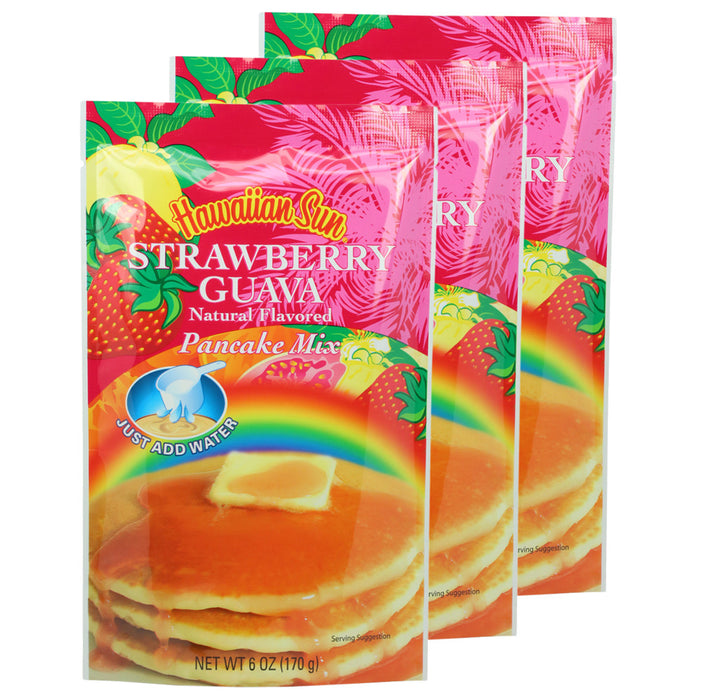 Hawaiian Sun Strawberry Guava Pancake Mix