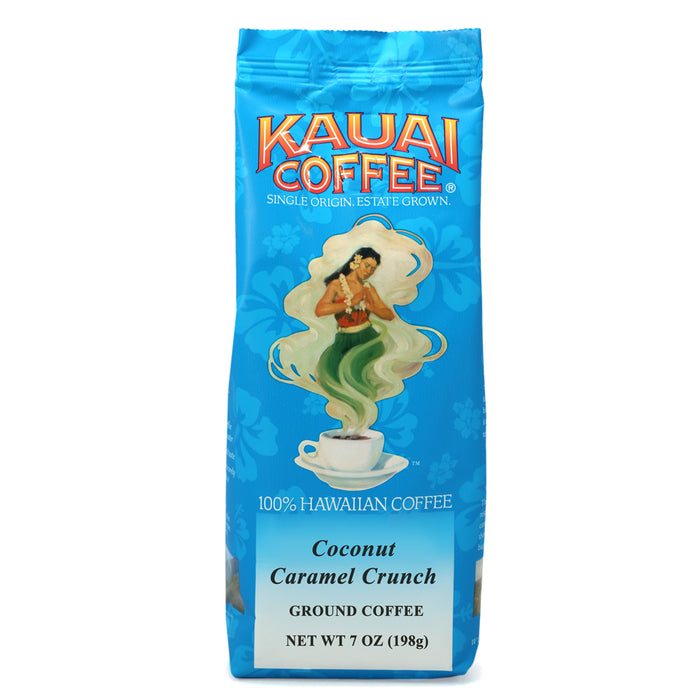 Kauai Coffee Coconut Caramel Crunch Ground - 7 oz