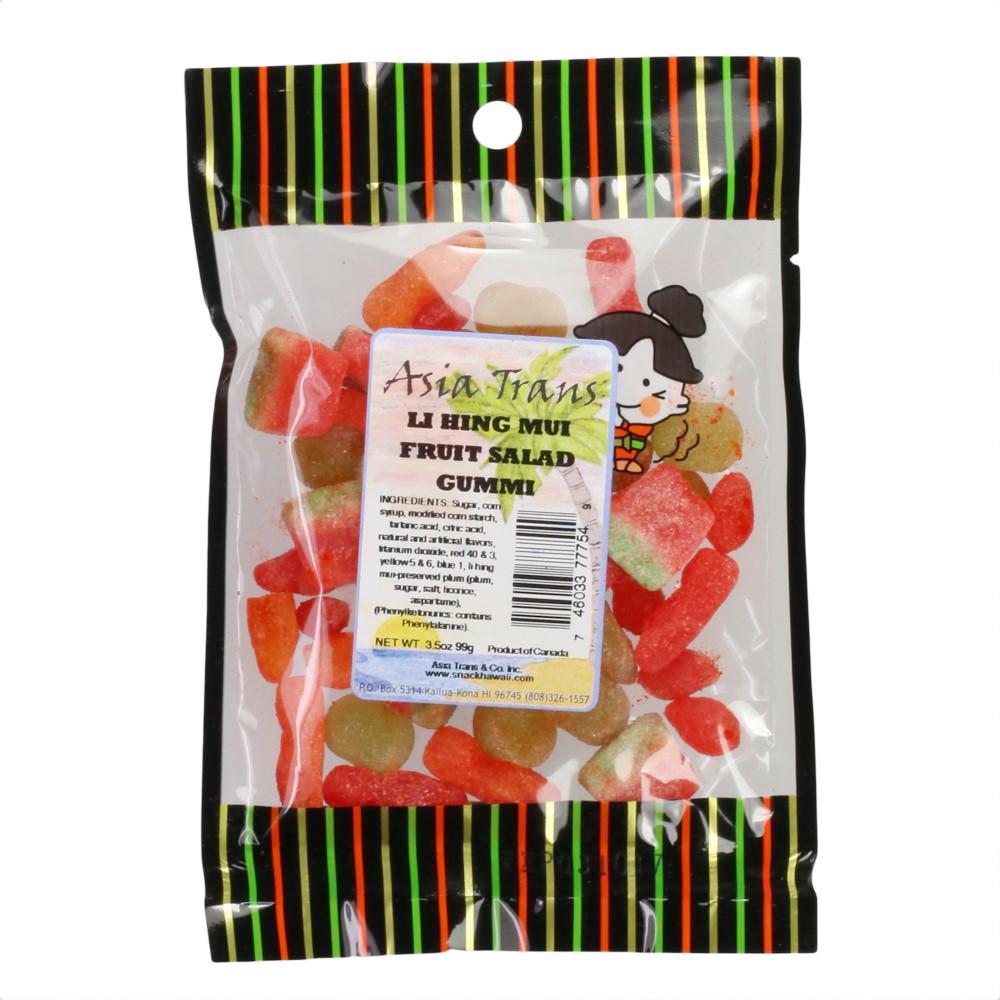 Li Hing Mui Fruit Salad Gummi: Local Hawaiian Snack