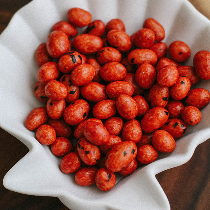 Red Iso Peanut in tray