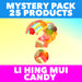 25 ITEM MYSTERY PACK - Li Hing Mui Candy