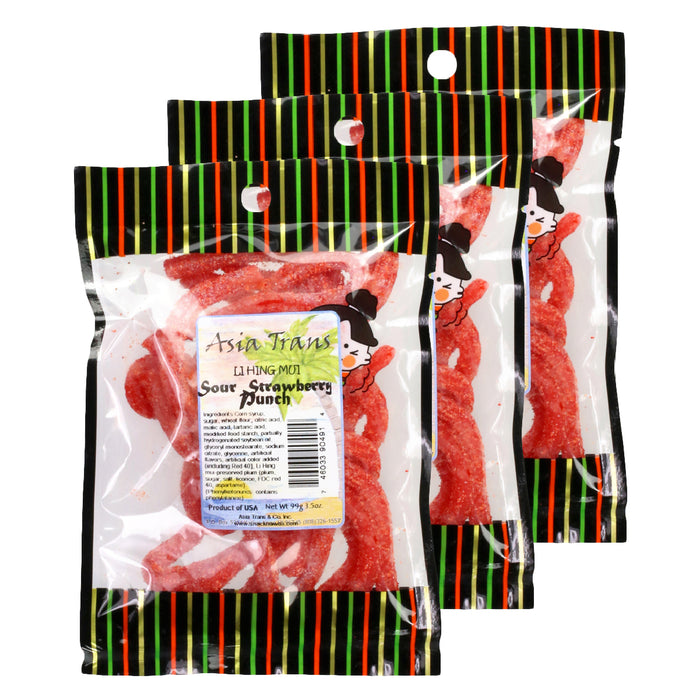 Li Hing Mui Strawberry Punch: Li Hing Mui Candy
