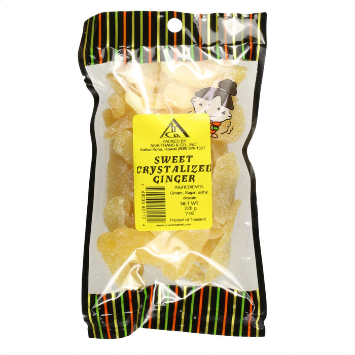 Sweet Crystallized Ginger: Ginger Chew: Hawaiian Treat
