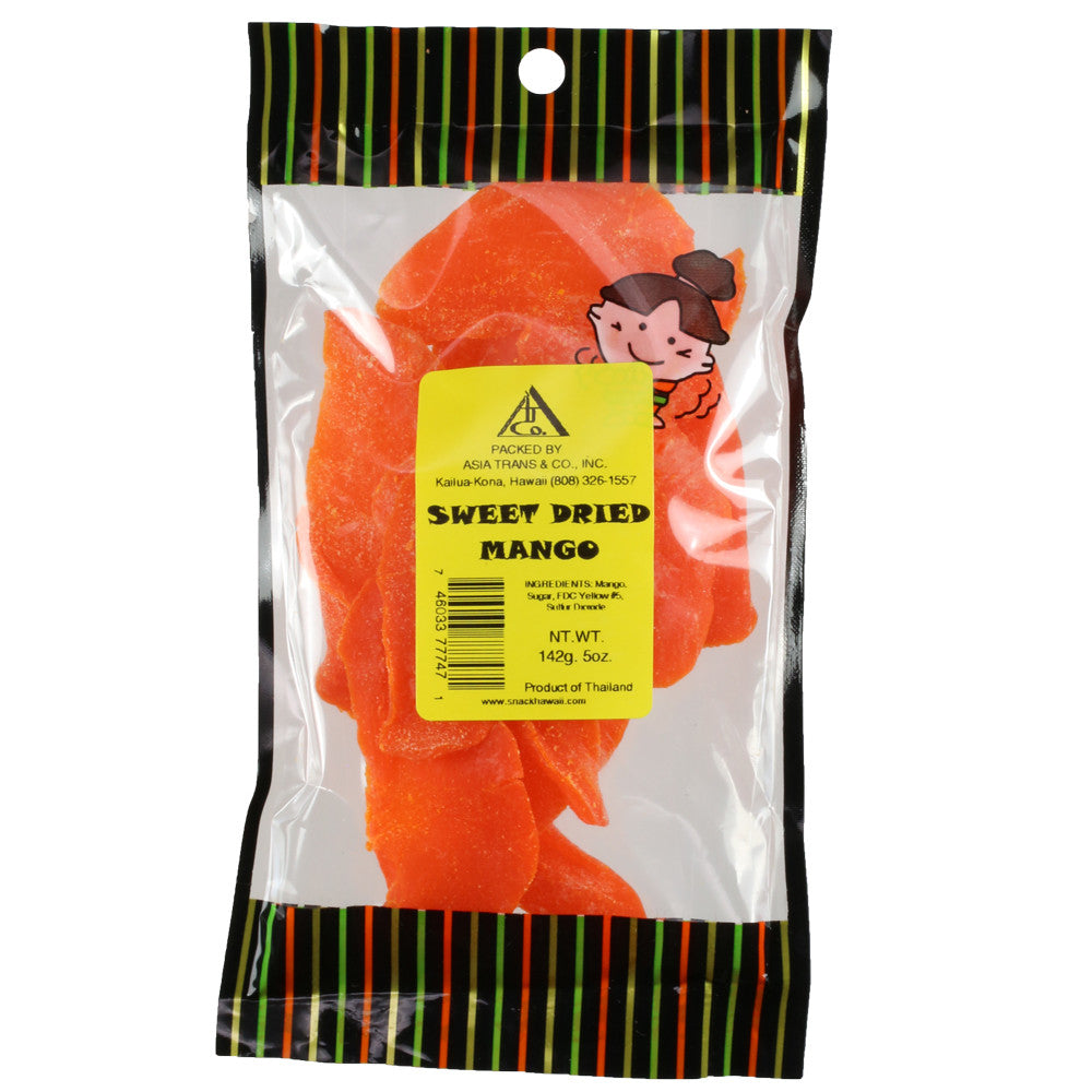 Sweet Dried Mango: Hawaiian Snack