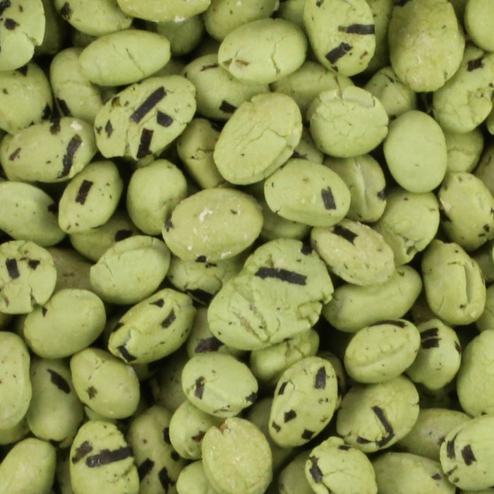 Wasabi Coated Peanut close up