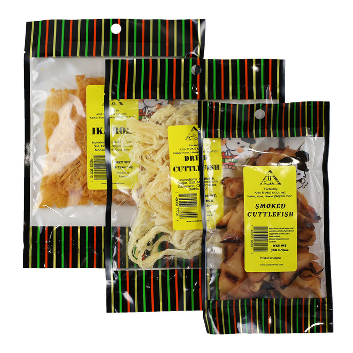 Dried Seafood Bundle (Pack of 3) in bag