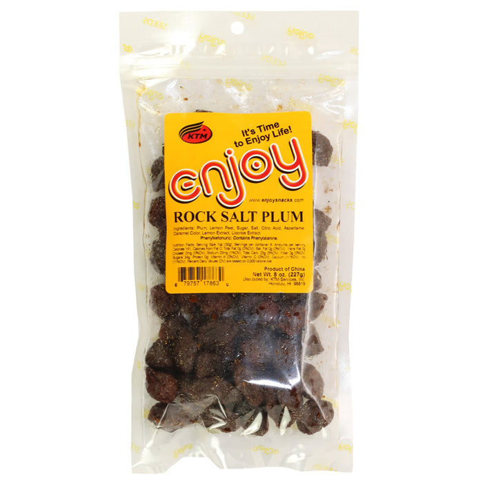Enjoy Rock Salt Plum- 2 oz or 8 oz