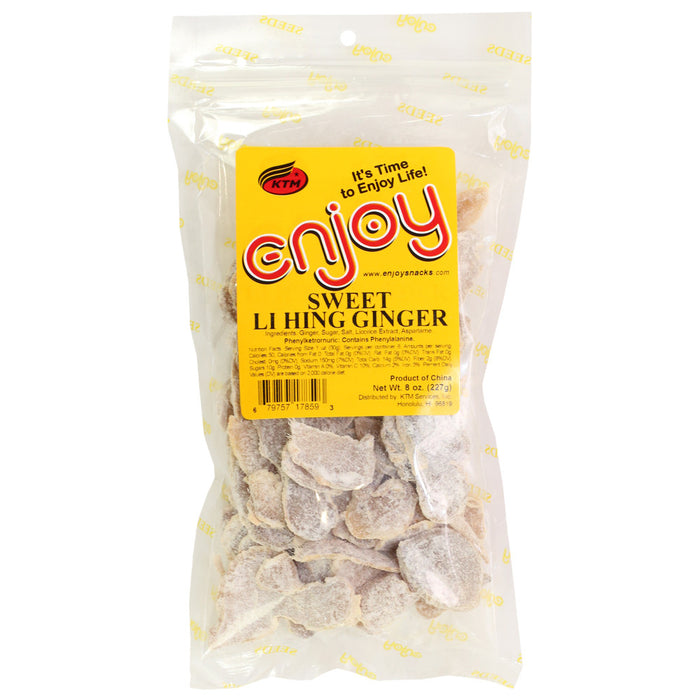 Enjoy Sweet Li Hing Ginger - 8 oz