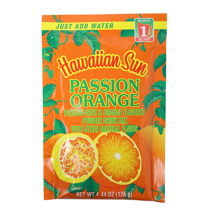 Hawaiian Sun Passion Orange Powder Drink Mix