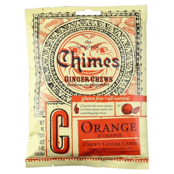 Chimes Orange Ginger Chews: Ginger Orange Candy