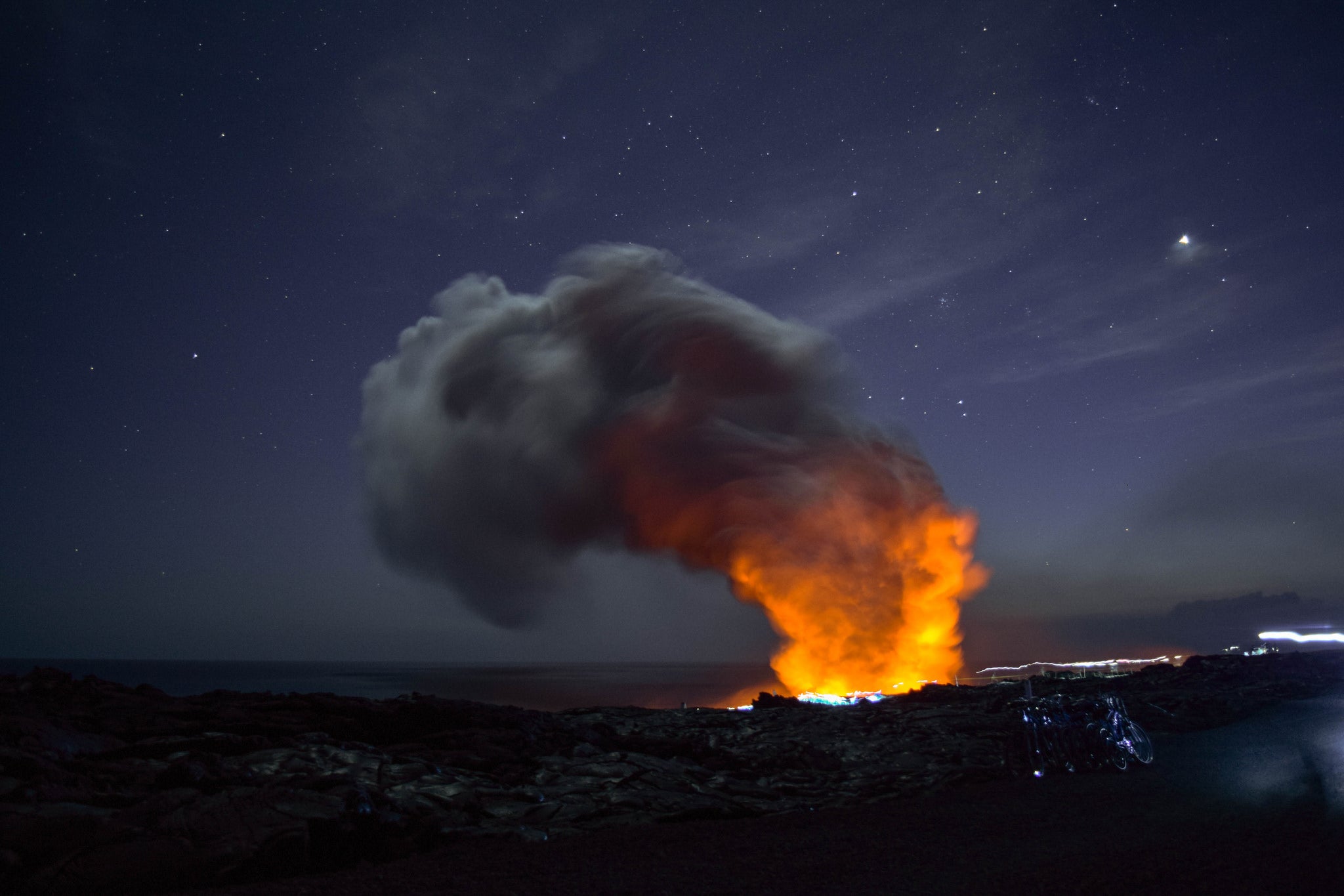 To Lava and Back