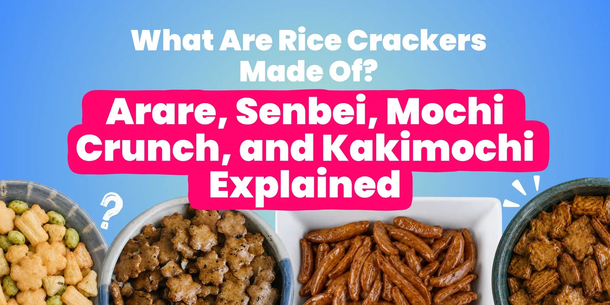 Axerio Rice Cracker What Are Rice Crackers Made Of? Arare Rice Crackers Explained