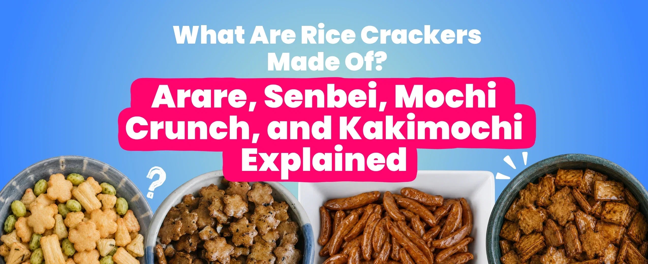 What Are Rice Crackers Made Of