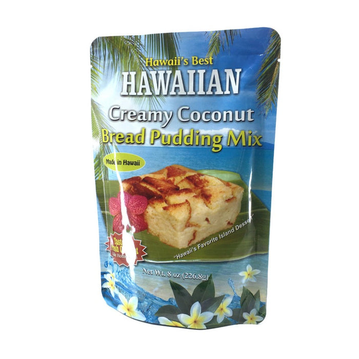 Hawaii's Best Creamy Coconut Bread Pudding Mix