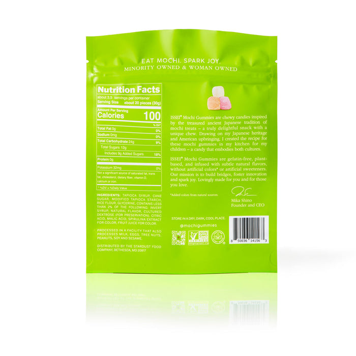 Issei Sour Apple Mochi Gummies