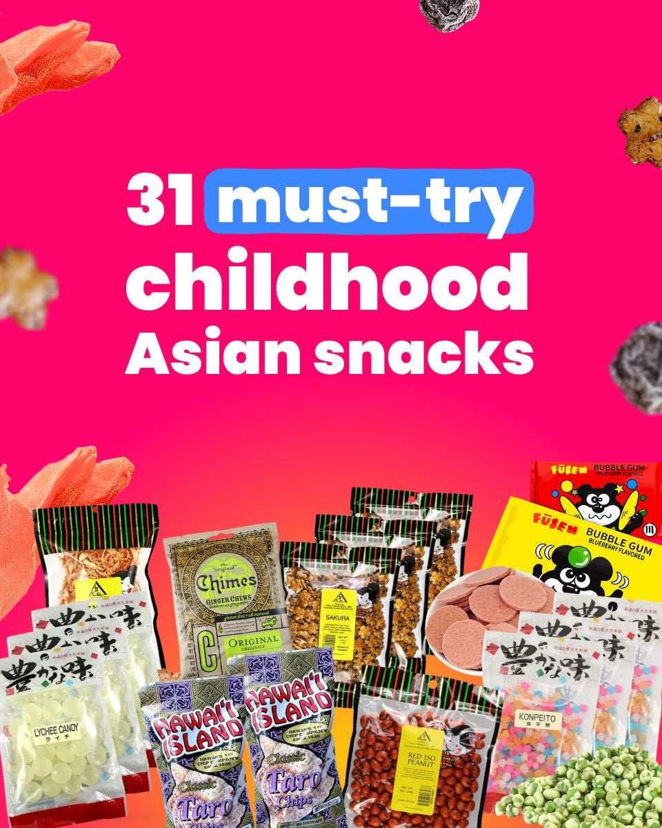 31 Must Try Childhood Asian Snacks 