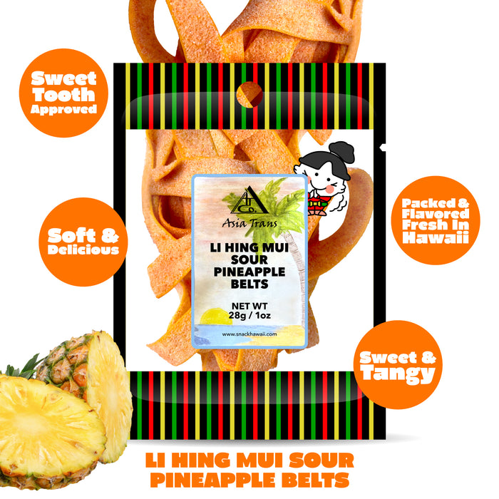 Li Hing Mui Pineapple Belts