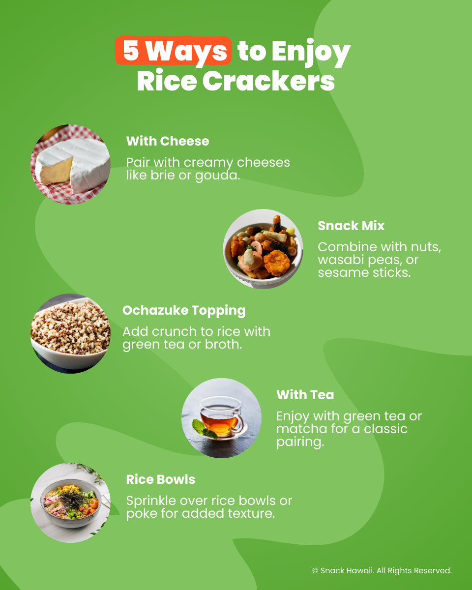 5 Ways to Enjoy Rice Crackers