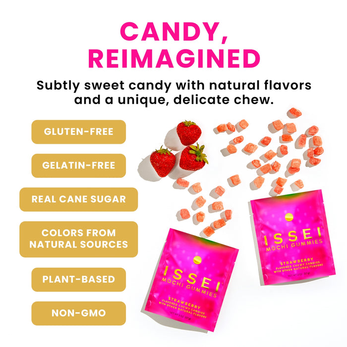 Issei Strawberry Mochi Gummies