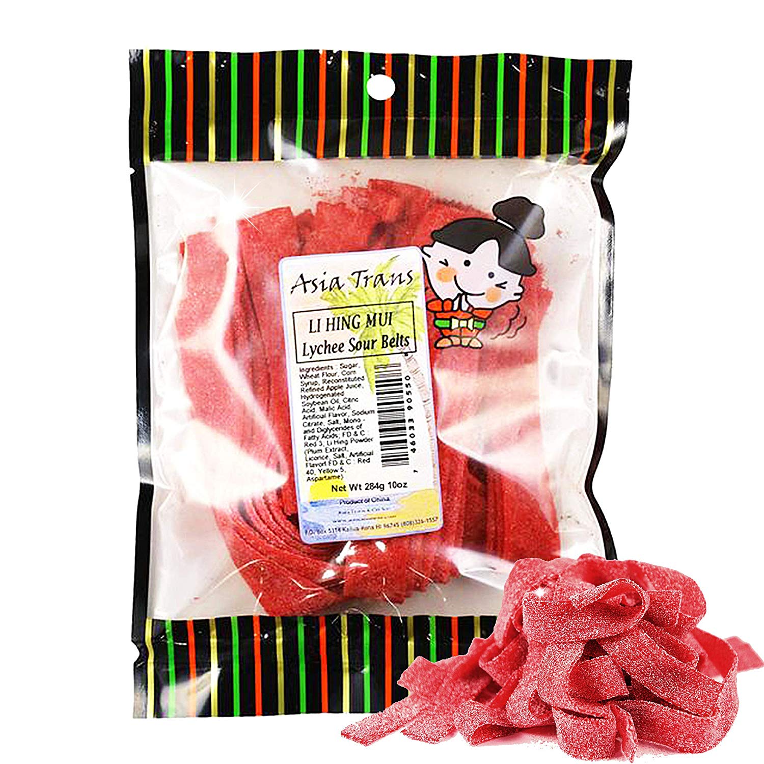 Li hing mui lychee belts