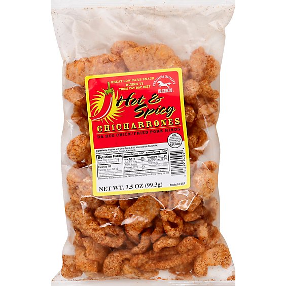 Hot & Spicy Pork Rind Chicharrone | Snack Hawaii