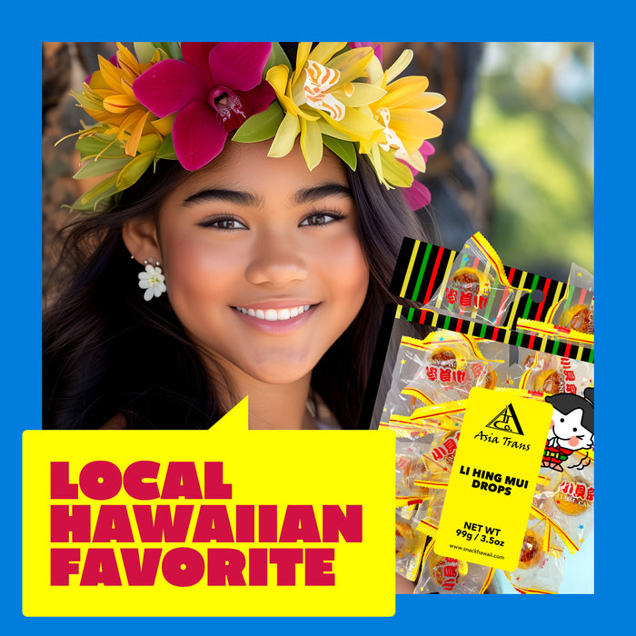 Li Hing Mui Drops (Golden Plum) - 2 Pack (2/3.5 oz)