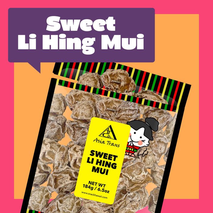 Sweet Li Hing Mui 6.5 oz (Pack of 3)